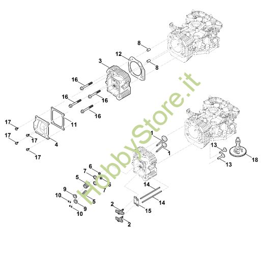Picture of I - Albero a camme e valvole EVC 4000.0 (EVC4000-0001)